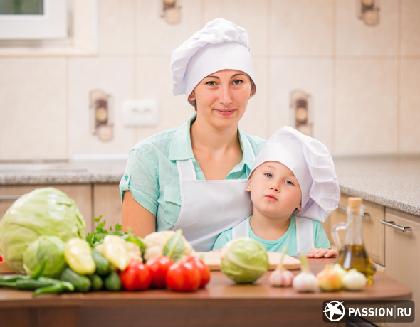 Выбирайте продукты и готовьте вместе с детьми