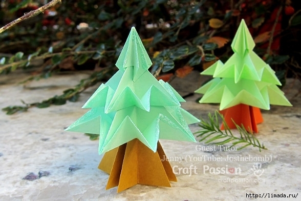origami-christmas-tree-5 (588x392, 157Kb)